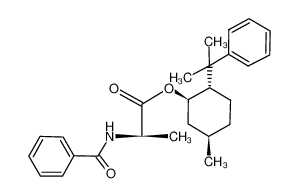 161755-13-1 (1R,2S,5R)-8-Phenylmenthyl N-benzoyl-(R)-alaninate