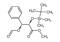 262844-00-8 spectrum, methyl (2R,3S)-2-O-t-butyldimethylsilyl-3-O-formyl-2,3-dihydroxy-3-phenylpropionate