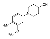 1-(4-amino-3-methoxyphenyl)piperidin-4-ol 761440-87-3