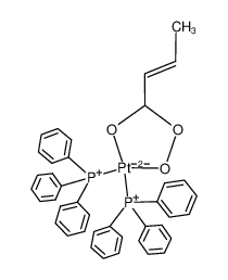 84056-87-1 structure, C40H36O3P2Pt