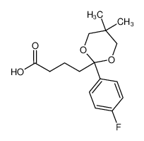 953805-21-5 structure, C16H21FO4