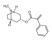 (8-methyl-8-azabicyclo[3.2.1]octan-3-yl) 2-phenylprop-2-enoate 500-55-0