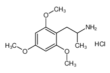 1-(2,4,6-trimethoxyphenyl)propan-2-amine,hydrochloride 23815-74-9