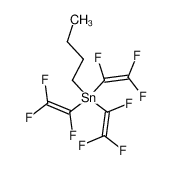 1716-80-9 structure, C10H9F9Sn