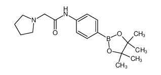 825630-80-6 structure, C18H27BN2O3