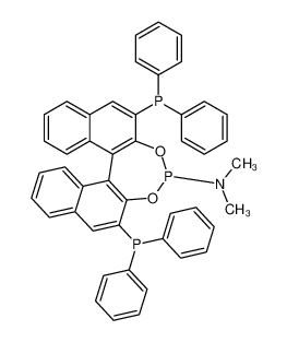 (11bR)-2,6-双(二苯基膦)-N,N-二甲基二萘并[2,1-d:1′,2′-f]-1,3,2-二氧杂膦-4-胺