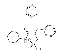 119304-38-0 (1-Benzyl-3-cyclohexyl-ureido)-methanesulfonic acid; compound with pyridine