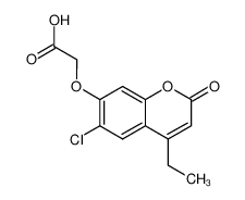 (6-CHLORO-4-ETHYL-2-OXO-2H-CHROMEN-7-YLOXY)-ACETIC ACID 690682-01-0