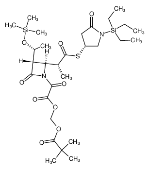 176179-70-7 structure, C29H50N2O9SSi2