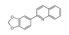 2-(1,3-Benzodioxol-5-yl)quinoline 6808-65-7