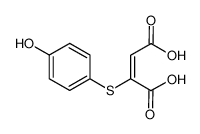 2-(4-hydroxyphenyl)sulfanylbut-2-enedioic acid 248595-09-7