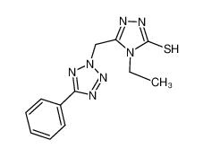 436092-66-9 structure, C12H13N7S