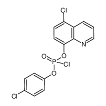 chloro-[5-chloro-2-(4-chlorophenyl)quinolin-8-yl]oxyphosphinate