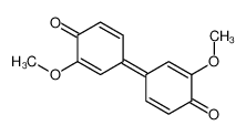 (4Z)-2-methoxy-4-(3-methoxy-4-oxocyclohexa-2,5-dien-1-ylidene)cyclohexa-2,5-dien-1-one 17423-63-1