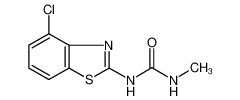 1-(4-chloro-1,3-benzothiazol-2-yl)-3-methylurea 28956-35-6