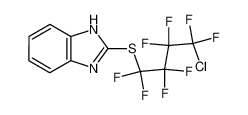 132786-25-5 2-((4-chloro-1,1,2,2,3,3,4,4-octafluorobutyl)thio)-1H-benzo[d]imidazole