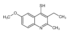 3-ethyl-6-methoxy-2-methyl-1H-quinoline-4-thione 332150-08-0