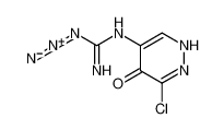 757901-94-3 structure, C5H4ClN7O