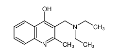 3-(diethylaminomethyl)-2-methyl-1H-quinolin-4-one 10299-17-9