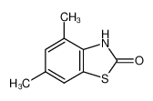 4,6-dimethyl-3H-1,3-benzothiazol-2-one 80567-67-5