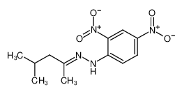 N-(4-methylpentan-2-ylideneamino)-2,4-dinitroaniline 1655-42-1