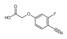 401478-77-1 structure, C9H6FNO3