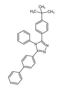 3-(Biphenyl-4-yl)-5-(4-tert-butylphenyl)-4-phenyl-4H-1,2,4-triazole 98%