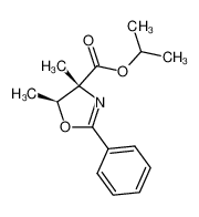 1213233-80-7 (4R,5S)-4-isopropoxycarbonyl-4,5-dimethyl-2-phenyl-1,3-oxazoline