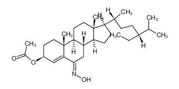 80115-16-8 3β-acetoxystigmast-4-en-6-one oxime