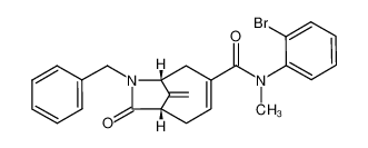 247171-17-1 spectrum, (1S,6R)-7-benzyl-9-methylene-8-oxo-7-azabicyclo[4.2.1]non-3-en-4-carboxylic acid methyl-(2-bromophenyl)amide