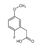 2-(2-fluoro-5-methoxyphenyl)acetic acid