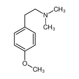 4-甲氧基-N,N-二甲基-苯乙胺