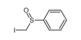 41719-09-9 Iodomethyl phenyl sulfoxide