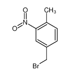 4-(bromomethyl)-1-methyl-2-nitrobenzene 74101-68-1