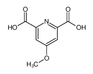 4-methoxypyridine-2,6-dicarboxylic acid 52062-26-7