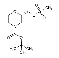 606139-90-6 spectrum, 2-methanesulfonyloxymethyl-morpholine-4-carboxylic acid tert-butyl ester