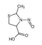 2-甲基-N-亚硝基噻唑烷-4-羧酸
