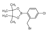 2-(2-(Bromomethyl)-4-chlorophenyl)-4,4,5,5-tetramethyl-1,3,2-dioxaborolane 957034-64-9