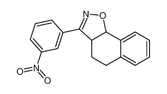 61191-65-9 3-(3-nitrophenyl)-3a,4,5,9b-tetrahydrobenzo[g][1,2]benzoxazole