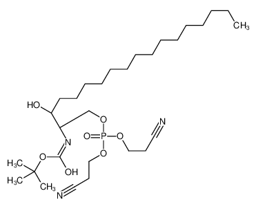 169528-22-7 structure, C29H54N3O7P