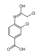 3-chloro-4-[(2-chloroacetyl)amino]benzoic acid 878672-29-8