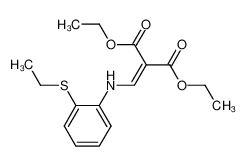 1222062-60-3 spectrum, 2-[(2-ethylsulfanylphenylamino)methylene]malonic acid diethyl ester