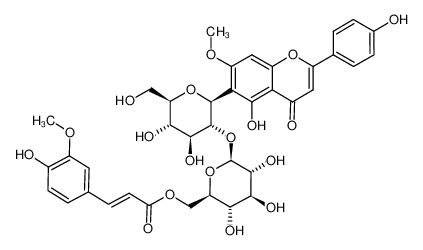 6′′′-feruloylspinosin 77690-92-7