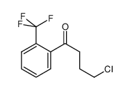 4-chloro-1-[2-(trifluoromethyl)phenyl]butan-1-one 898783-64-7