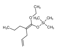 126357-00-4 spectrum, 2-propenyl propyl-O-ethyl-O-trimethylsilylketene acetal