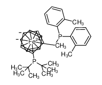 849924-76-1 structure, C34H40FeP2