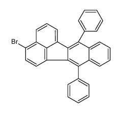 187086-32-4 structure, C32H19Br