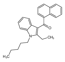 (2-ethyl-1-pentylindol-3-yl)-naphthalen-1-ylmethanone 619294-64-3