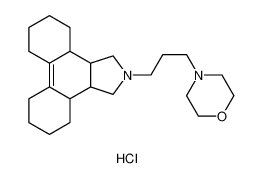 4-[3-(1,3,3a,3b,4,5,6,7,8,9,10,11,11a,11b-tetradecahydrophenanthro[9,10-c]pyrrol-2-yl)propyl]morpholine,hydrochloride 16048-72-9