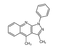 108599-17-3 Phenyl-1 dimethyl-3,4 pyrazolo<3,4-b>quinoleine